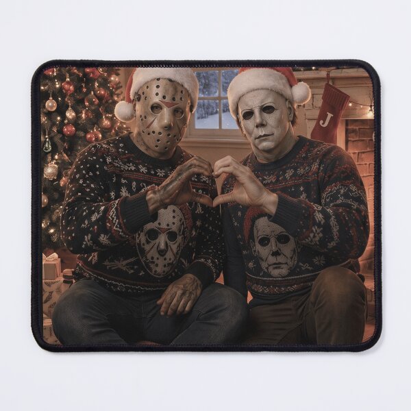 Item preview, Michael Myers Tshirts And Jason Voorhees Heart Hands Pose designed and sold by Hydlaaksmndriss.