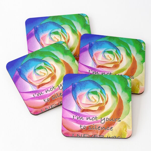 Item preview, I'm Not Yours to Silence, I Never Was | Empowerment Rose Art designed and sold by aadventures.