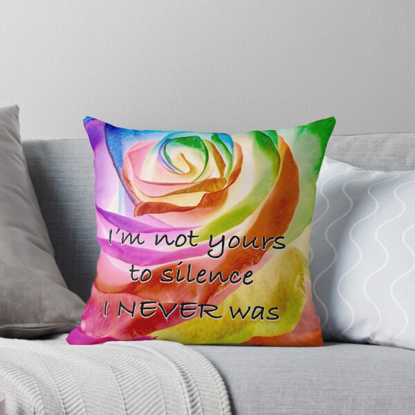 Item preview, I'm Not Yours to Silence, I Never Was | Empowerment Rose Art designed and sold by aadventures.