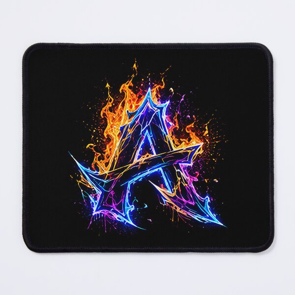 Item preview, Arcane Blaze Graffiti Letter A designed and sold by BlissBlvdShop.