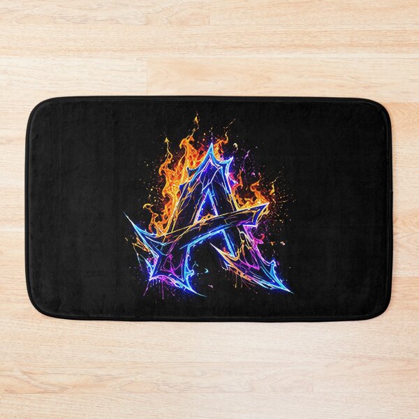 Item preview, Arcane Blaze Graffiti Letter A designed and sold by BlissBlvdShop.