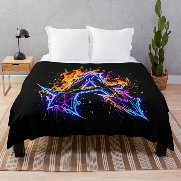 Item preview, Arcane Blaze Graffiti Letter A designed and sold by BlissBlvdShop.