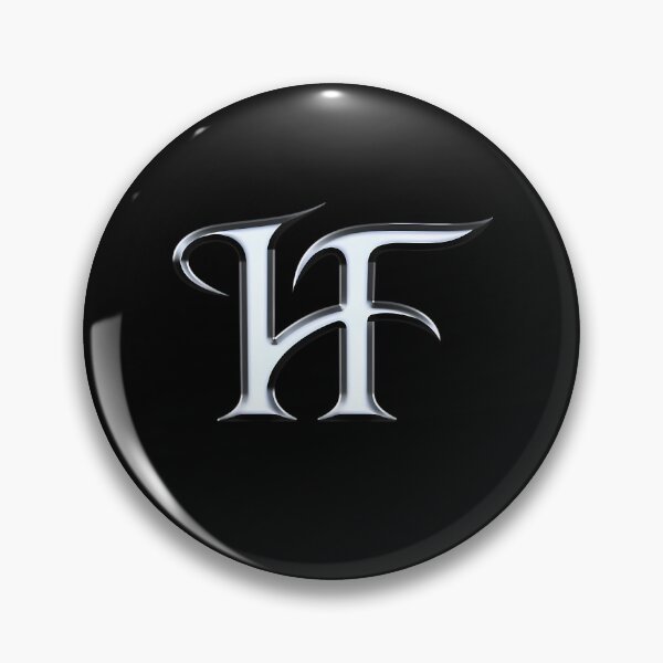 Item preview, Chrome Gothic Letter H designed and sold by TheoMosciski.