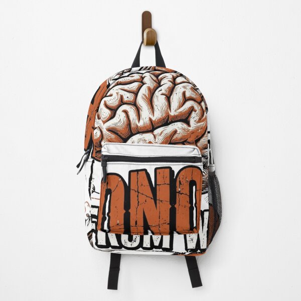 Item preview, Conquer From Within - Brain Muscle Flex Vintage Gym Motivation Orange ? designed and sold by TeeMint5.