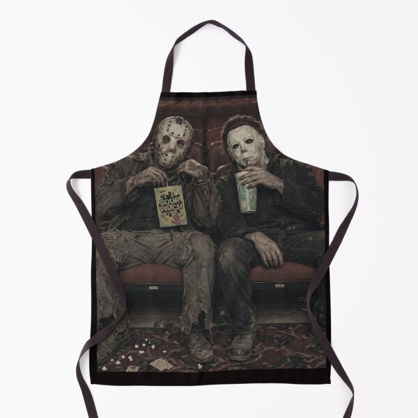 Item preview, Michael Myers Tshirts And Jason Voorhees Sitting At The Movie Theater designed and sold by Hydlaaksmndriss.