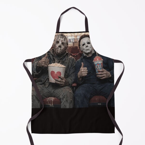 Item preview, Michael Myers Tshirts And Jason Voorhees Movie Theater Horror Night designed and sold by Hydlaaksmndriss.