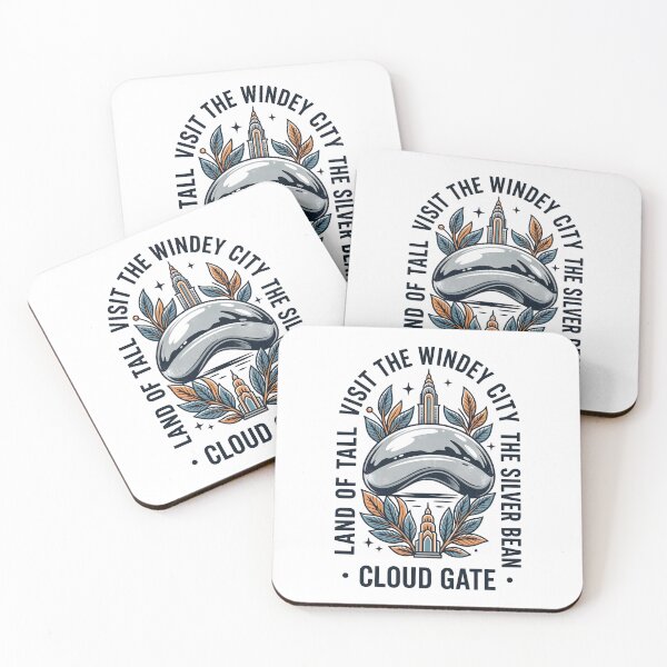 Item preview, Chicago Cloud Gate Windy City Landmark Design designed and sold by castillomiami.