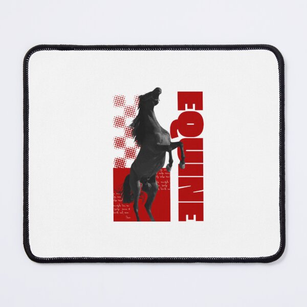 Item preview, Bold Red Horse Power – Abstract Rearing designed and sold by DstudioTees.