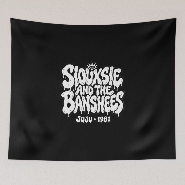 Item preview, Siouxsie And The Banshees Juju Dripping Font Goth Rock designed and sold by JMS-Artvintage.