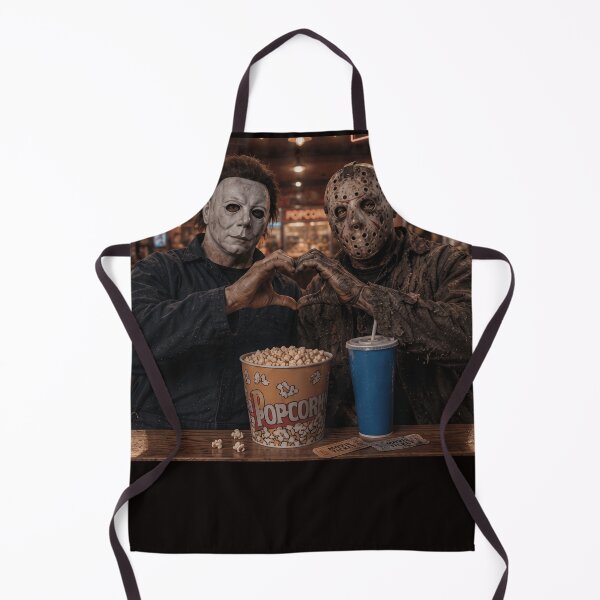 Item preview, Michael Myers Tshirts And Jason Voorhees Horror Movie Theater Night designed and sold by Hydlaaksmndriss.