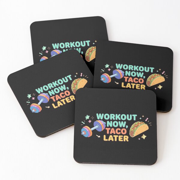 Item preview, Workout Now Taco Later Funny Gym Fitness Foodie designed and sold by Amituniqdesign .