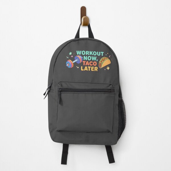 Item preview, Workout Now Taco Later Funny Gym Fitness Foodie designed and sold by Amituniqdesign .