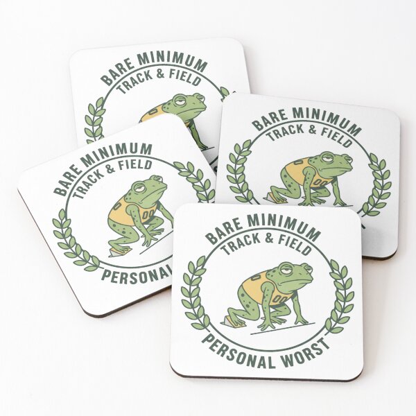 Item preview, Bare Minimum Track & Field Personal Worst Frog Funny designed and sold by CF_VintageDesign.