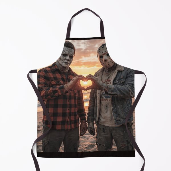 Item preview, Michael Myers Tshirts And Jason Voorhees Heart Hands Together designed and sold by Hydlaaksmndriss.