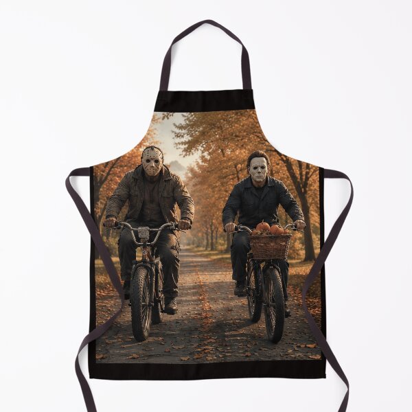 Item preview, Michael Myers Tshirts And Jason Voorhees Halloween Bike Ride designed and sold by Hydlaaksmndriss.