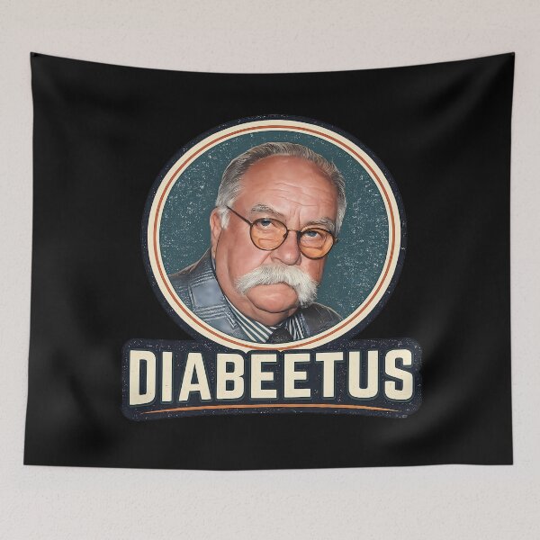 Item preview, Diabeetus Wilford Brimley designed and sold by NoThoughtsCat.