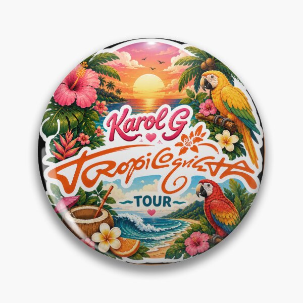 Item preview, Tropicoqueta album for Karol G Viajando por el mundo Tour designed and sold by Eric Gonzalez Heredia.