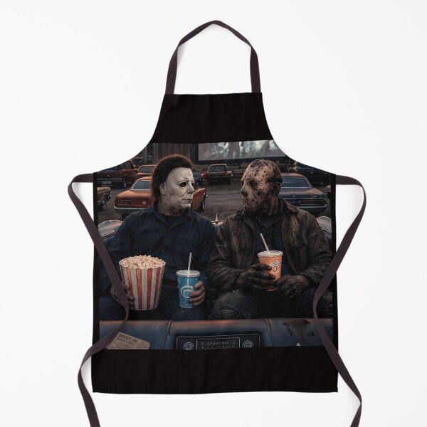 Item preview, Michael Myers Tshirts And Jason Voorhees Watching Movies At The Theater designed and sold by Hydlaaksmndriss.