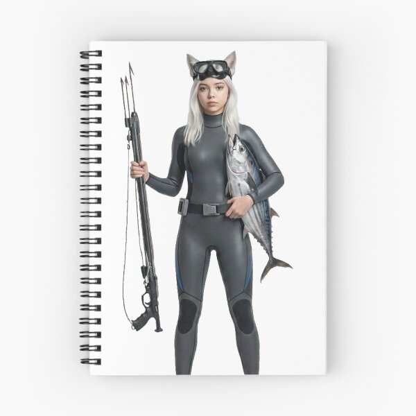 Item preview, The Cat Spear-fishergirl's Successful Hunt designed and sold by Komatoya.