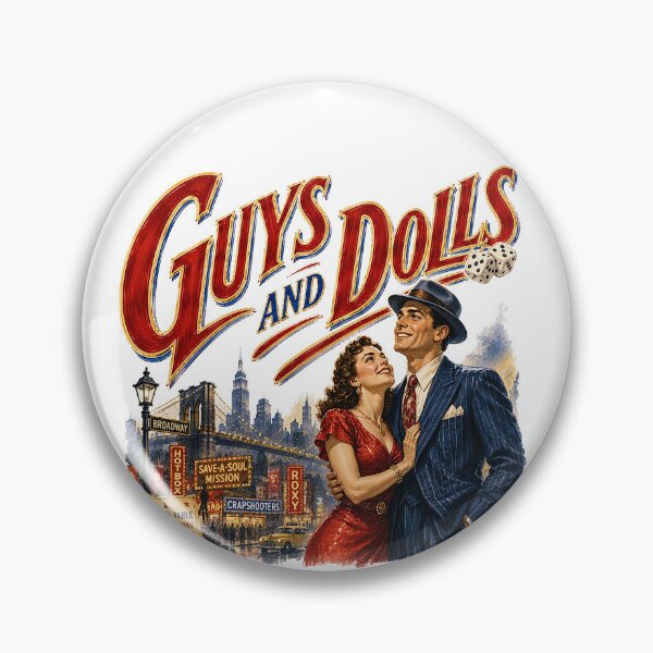 Item preview, Guys and Dolls the Musical designed and sold by Lyric Vault - Rock on.