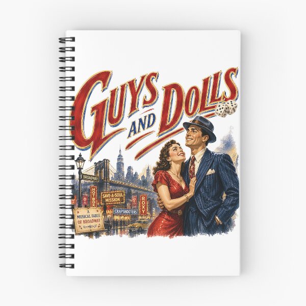 Item preview, Guys and Dolls the Musical designed and sold by Lyric Vault - Rock on.