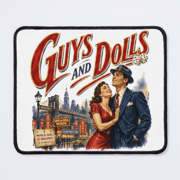Item preview, Guys and Dolls the Musical designed and sold by Lyric Vault - Rock on.