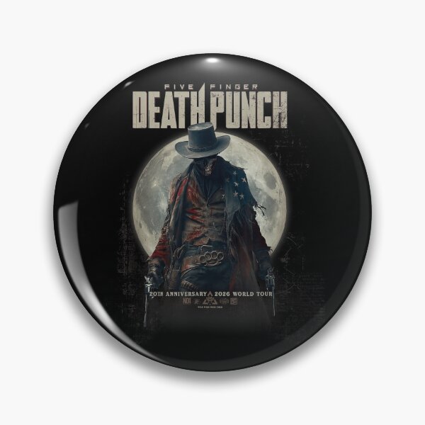 Item preview, Heavy Metal World Tour Skull Gunslinger Graphic T-Shirt designed and sold by Banyvim.
