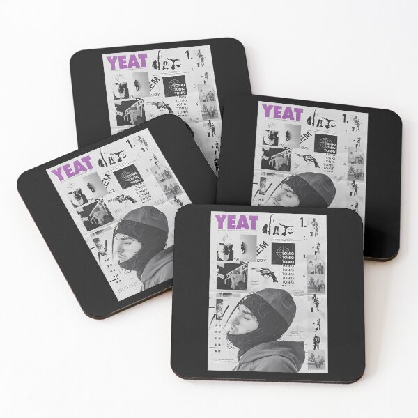 Item preview, Yeat Rapper Balaclava Collage Monochromatic designed and sold by PontoImagem.