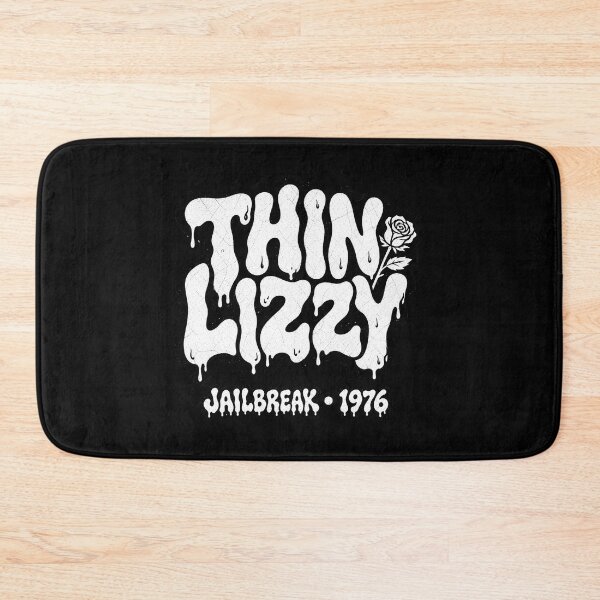 Item preview, Thin Lizzy Jailbreak 1976 Melting Text Hard Rock designed and sold by JMS-Artvintage.