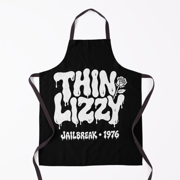 Item preview, Thin Lizzy Jailbreak 1976 Melting Text Hard Rock designed and sold by JMS-Artvintage.