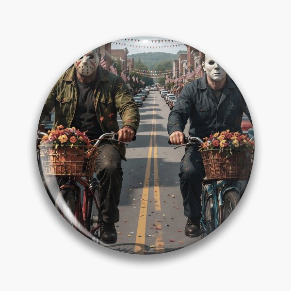 Item preview, Michael Myers Tshirts And Jason Voorhees Horror Bike Adventure designed and sold by Hydlaaksmndriss.