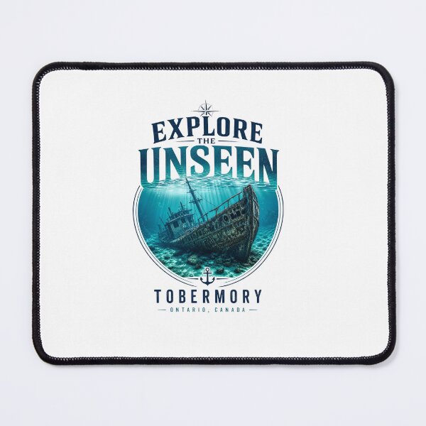 Item preview, Tobermory Shipwreck Art – Explore the Unseen – Ontario Nautical Design designed and sold by bobscraze.