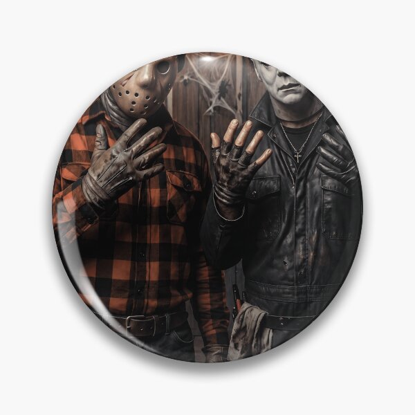 Item preview, Michael Myers Tshirts And Jason Voorhees Dark Horror Legend designed and sold by Hydlaaksmndriss.