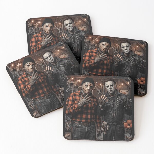 Item preview, Michael Myers Tshirts And Jason Voorhees Dark Horror Legend designed and sold by Hydlaaksmndriss.