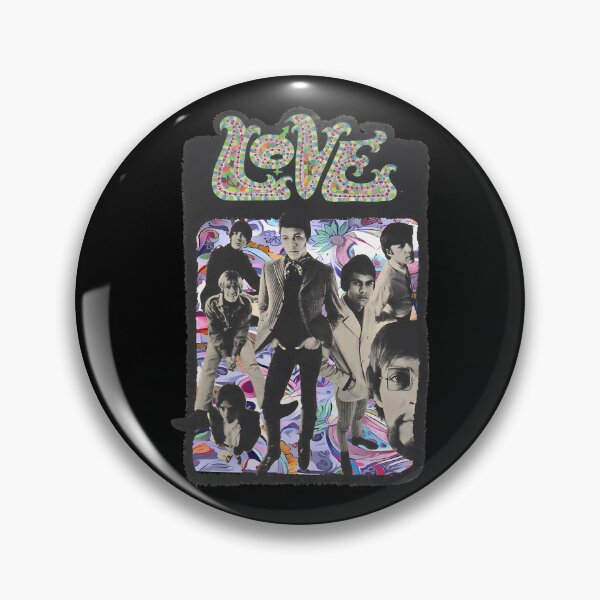 Item preview, Love Band Arthur Lee Psych Pattern Collage designed and sold by PontoImagem.
