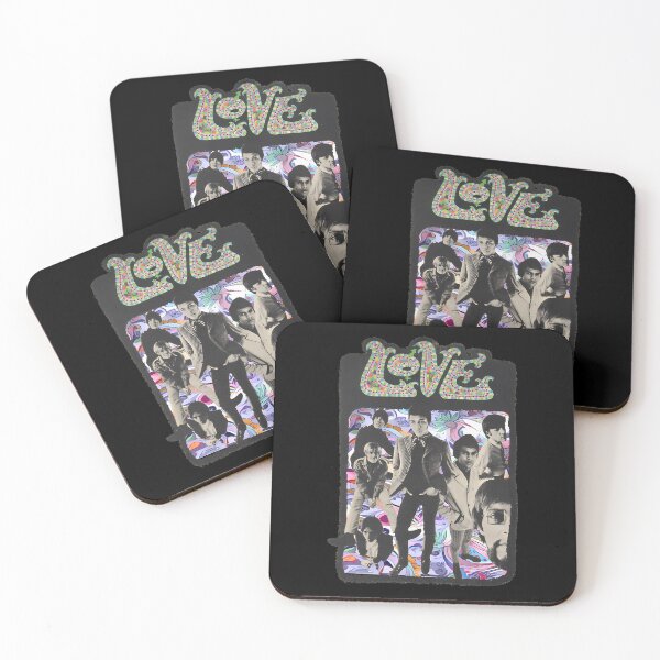 Item preview, Love Band Arthur Lee Psych Pattern Collage designed and sold by PontoImagem.