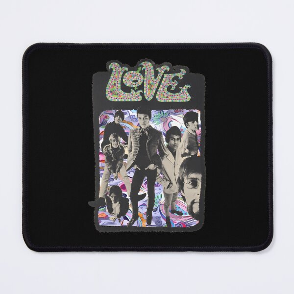 Item preview, Love Band Arthur Lee Psych Pattern Collage designed and sold by PontoImagem.