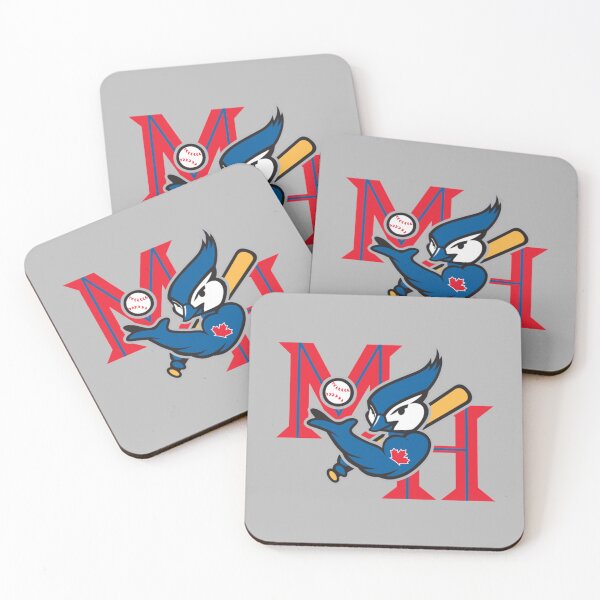 Item preview, crown blue flying bird mascout designed and sold by irenagritee.