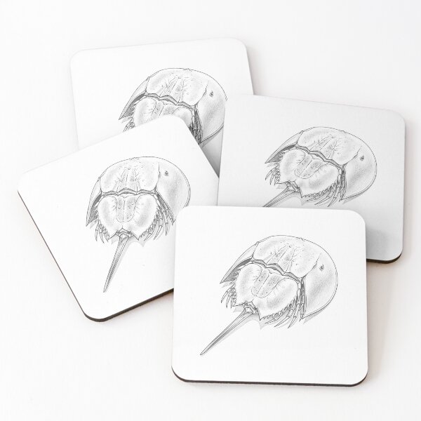 Item preview, Horseshoe Crab Drawing designed and sold by goombi-creative.