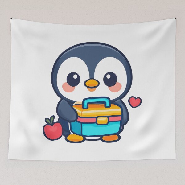 Item preview, Penguin Lunch Time designed and sold by foryouandyours.
