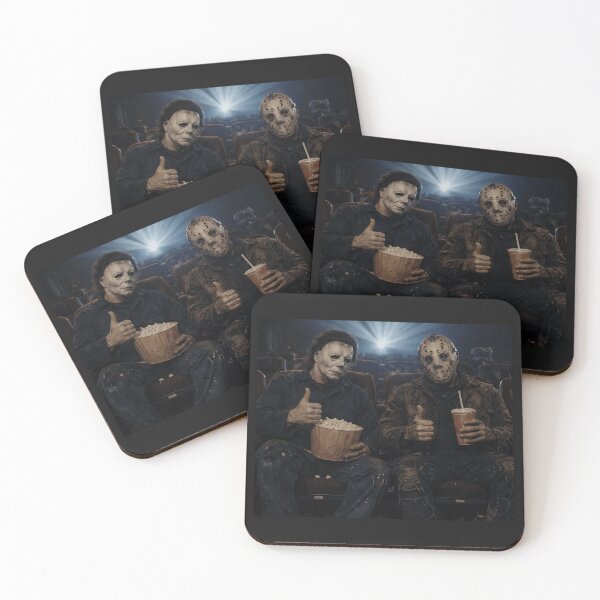 Item preview, Michael Myers Tshirts And Jason Voorhees Halloween Movie Theater designed and sold by Hydlaaksmndriss.