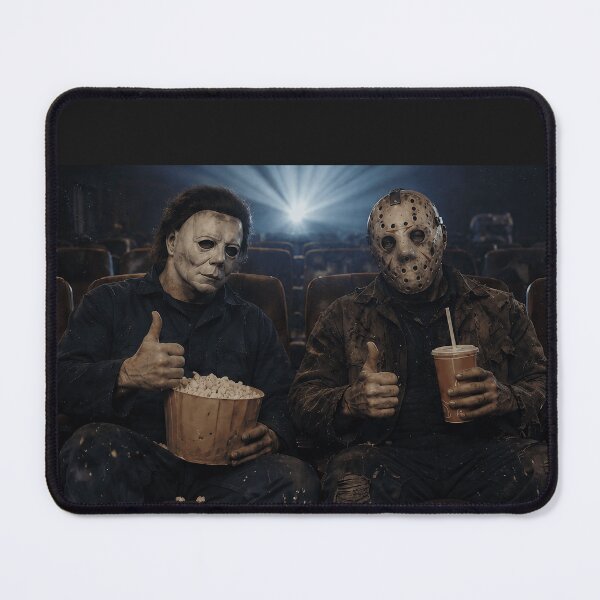 Item preview, Michael Myers Tshirts And Jason Voorhees Halloween Movie Theater designed and sold by Hydlaaksmndriss.