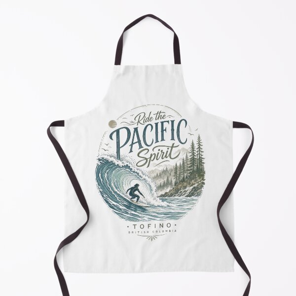 Item preview, Tofino Pacific Surf Boho – Ride the Pacific Spirit – West Coast Surf Town Art designed and sold by bobscraze.