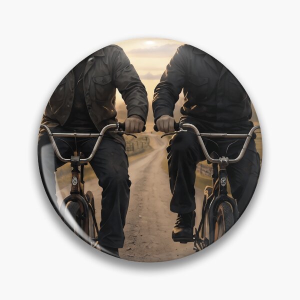 Item preview, Michael Myers Tshirts And Jason Voorhees Riding Bikes At Halloween designed and sold by Hydlaaksmndriss.