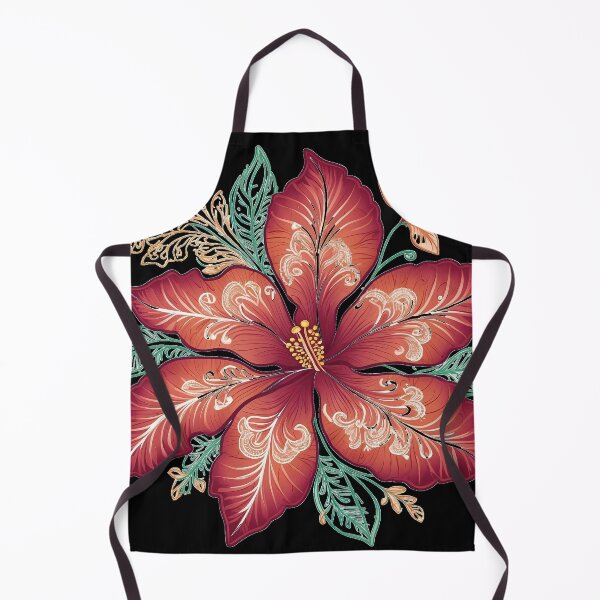 Item preview, Hibiscus Folk Embroidery Mandala Clipart Collection 30 designed and sold by PlayPlearnZone.