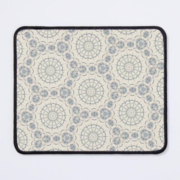 Item preview, Blue Medallion Rosette Pattern – Vintage Wheel Print designed and sold by FawnFeatherCo.