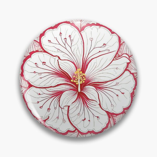 Item preview, Hibiscus Folk Embroidery Mandala Clipart Collection 31 designed and sold by PlayPlearnZone.