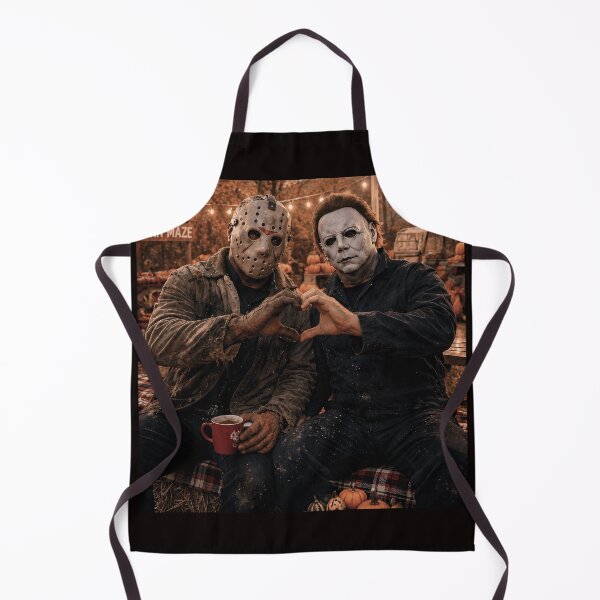 Item preview, Michael Myers Tshirts And Jason Voorhees Hand Heart Moment designed and sold by Hydlaaksmndriss.