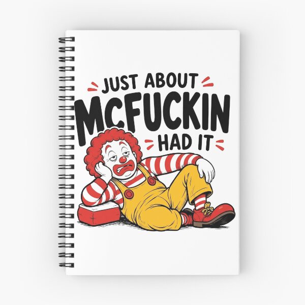 Item preview, Funny Clown, Just About McFuckin Had It designed and sold by To101ARt.