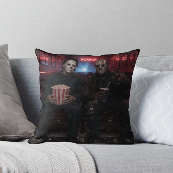 Item preview, Michael Myers Tshirts And Jason Voorhees Sitting At The Cinema designed and sold by Hydlaaksmndriss.